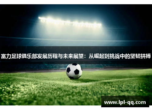 富力足球俱乐部发展历程与未来展望：从崛起到挑战中的坚韧拼搏