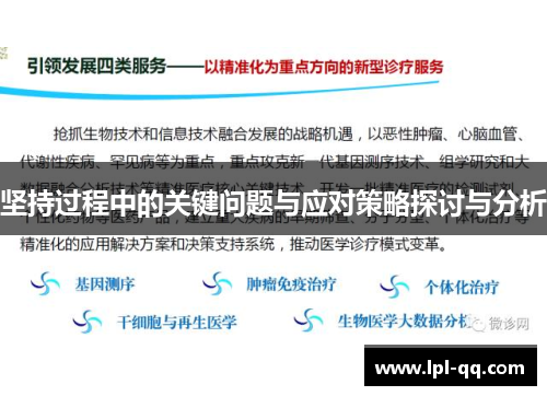 坚持过程中的关键问题与应对策略探讨与分析