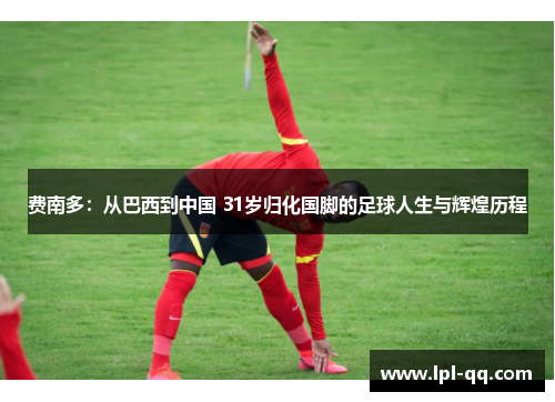 费南多：从巴西到中国 31岁归化国脚的足球人生与辉煌历程